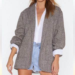 Nasty Gal Oversized Blazer